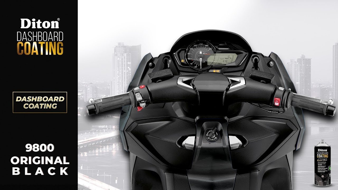 dashboard coating black